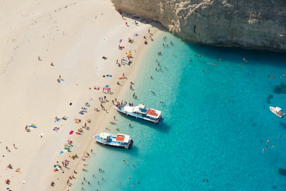 Zakynthos legszebb strandjai - Navagio Beach