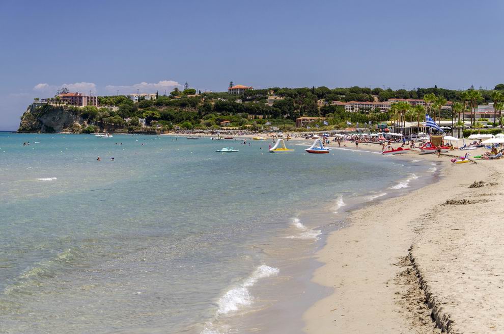 Tsilivi Beach zakynthos
