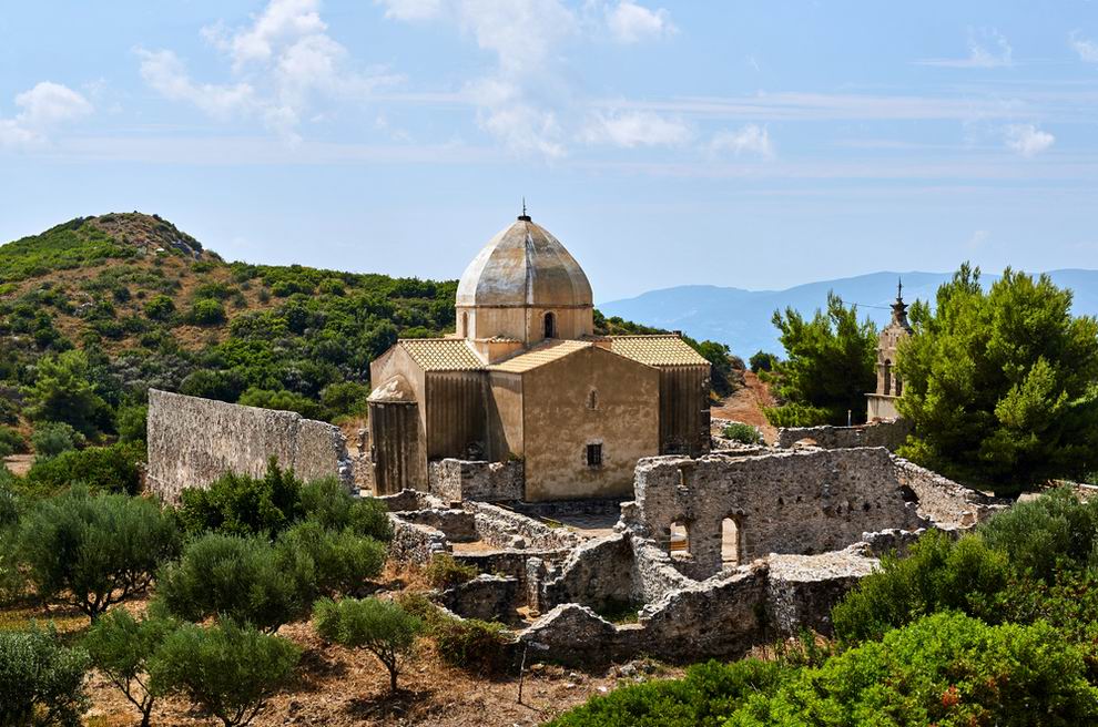 Skopiotissa kolostor Zakynthos