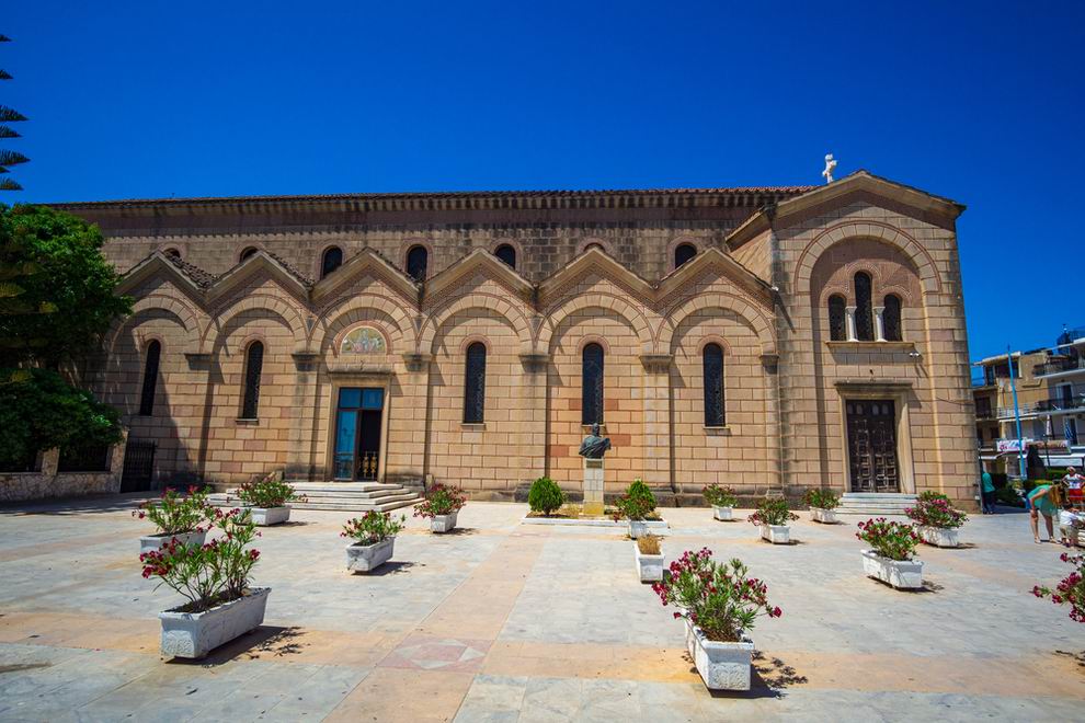 Zante Agios Dionysios templom