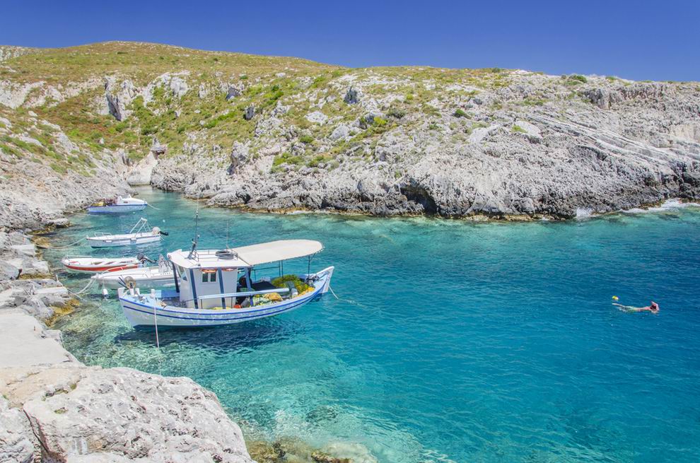 Porto Roxa Beach Zakynthos