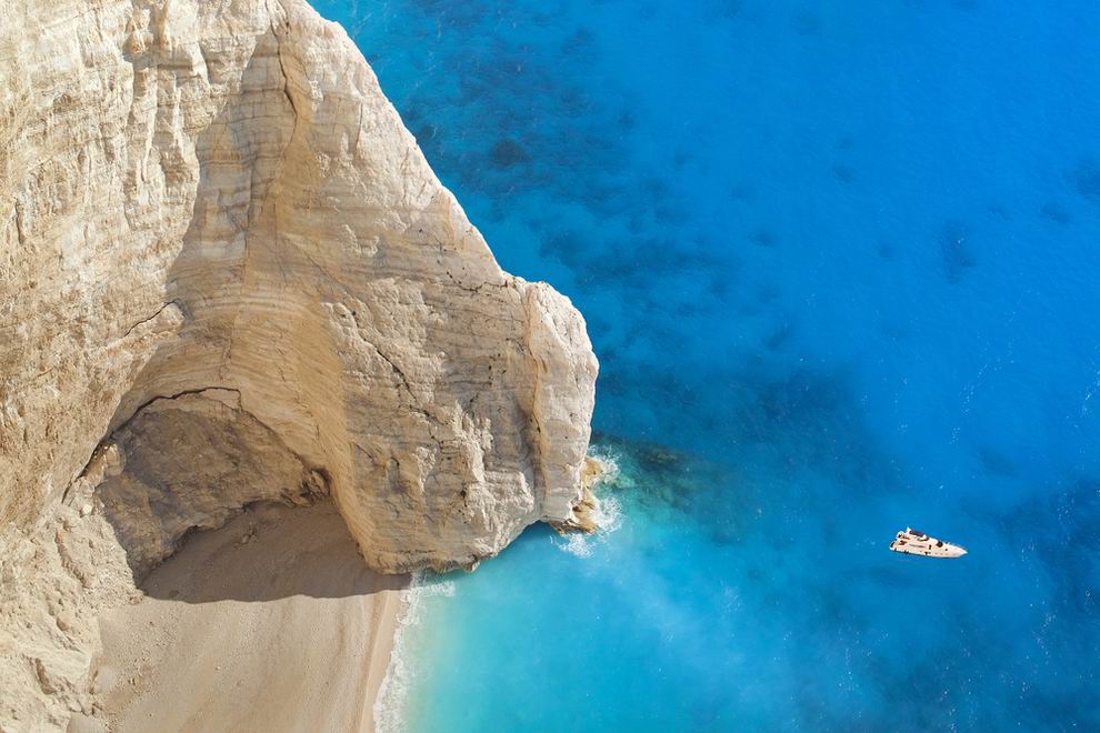 Zakynthos tengerpart - Navagio
