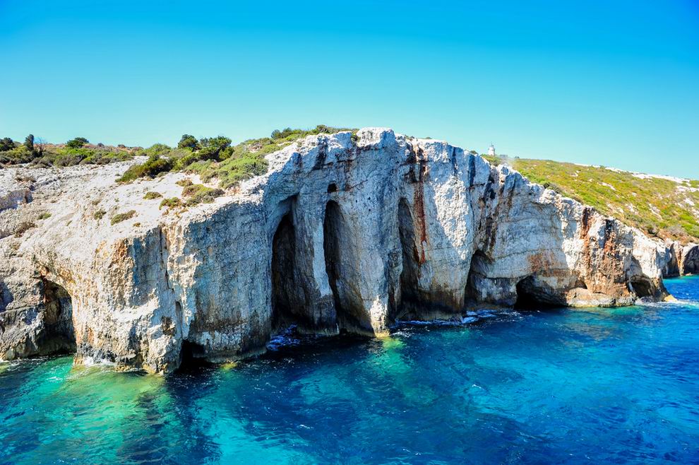 Zakynthos Kék barlangok